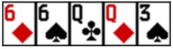 Zwei Paare, Two Pair Zwei Paare, Two Pair_pokerkarten